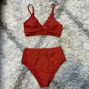 Rust colored bikini - never worn